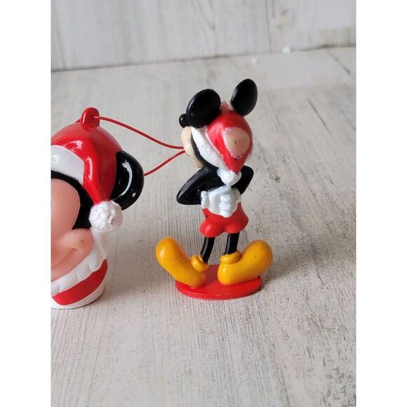 Christmas mini Mickey Mouse figures toy Xmas variety set - Picture 12 of 16